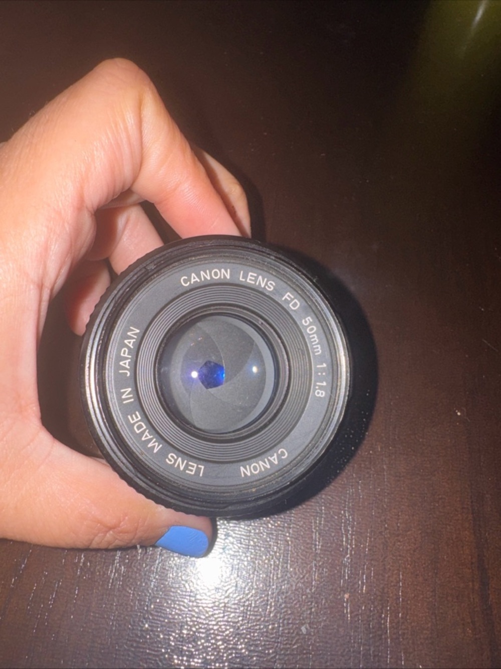 Canon FD 50mm f/1.8 Lens -